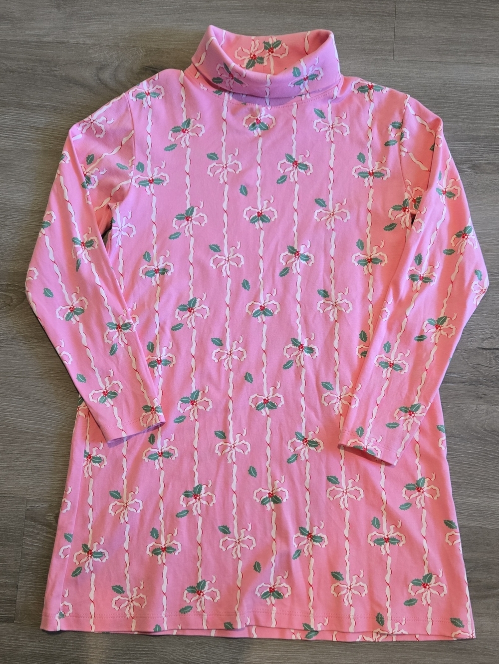 Tbbc Boughs of Holly turtleneck dress Sz 10